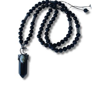 Black Onyx Protection Necklace