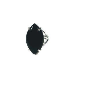 Black Obsidian Ring